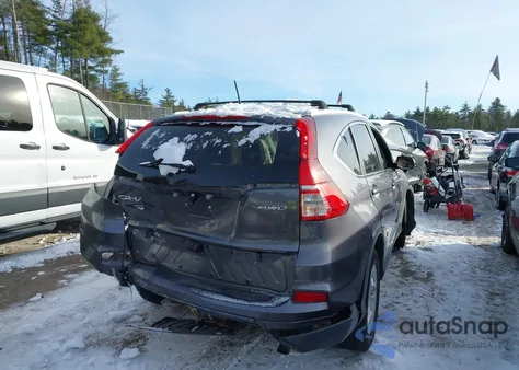 2015 Honda Cr-V Ex-L z USA, uszkodzony, nr VIN 5J6RM4H70FL028886